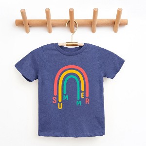 The Juniper Shop Rainbow Summer Toddler Short Sleeve Tee - 1 of 2