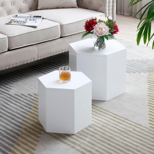 VYNXARIA Coffee Tables,with side table, set of 2 for living room,office, bedroom - 1 of 4