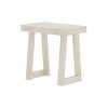 Plank+Beam Side Table for Living Room, Farmhouse Style Solid Wood Rectangular End Table, Corner Table for Small Spaces, 25" - image 2 of 4