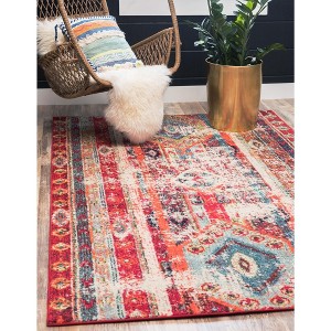 Unique Loom    Sedona Yellowstone Area Rug - 1 of 4