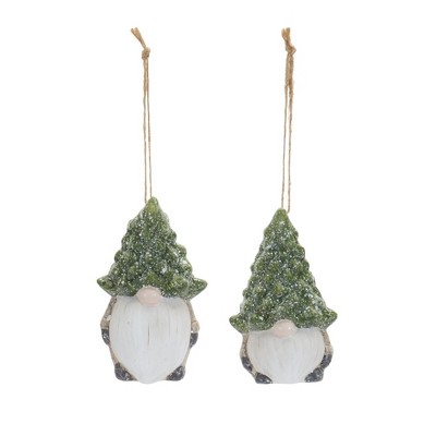 Melrose Terracotta Gnome Ornament (Set of 2)