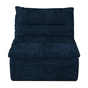 Lazy Floor Sofa ,Modern Armless Floor Lounge Chair, Comfy Accent Bean Bag Couch, Single Corner Chair Sofa - 1 of 4