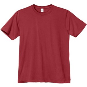 City Threads Men's Soft Organic Cotton Short Sleeve Crew Tee - USA-Made - 1 of 4