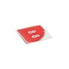 Smead Single Digit End Tab Labels Number 8 Red 250/Roll 67428 - 4 of 4