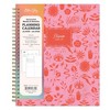 Blue Sky 7"x9" Weekly/Monthly Wirebound Planner Clear Cover Mystic Island Pink - 3 of 4