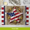 Briarwood Lane Everday Double Sided Placemat (4-pack) 17x11.25 American Barnstar For Everday Patriotic Placemat - 4 of 4