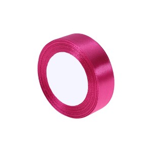 Unique Bargains Ribbons for Crafts Satin Multipurpose for Gift Wedding & Hair Accessories Polyester 866.14"x0.98" 1Pcs - 1 of 4