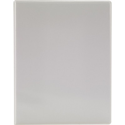 Staples Simply Round 3-Ring View Binder White (26644) 1290397