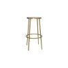 Meridian Furniture,Tyson Gold Iron Bar Stool - 2 of 4