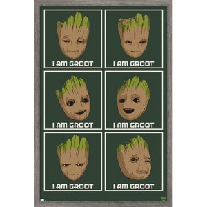 Trends International Marvel I Am Groot: Season 2 - I Am Groot Framed Wall Poster Prints - 1 of 4