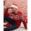 Men's Christmas Sweater Pullover Knitted Long Sleeve Ugly Soft Knitted Sweaters - 4 of 4