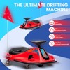 24V Ride on Drift Car for Kids, 7Ah Battery Electric Drifting Go-Kart, Drifting Carts,360 Degrees Rotating - 2 of 4