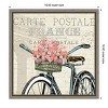 Amanti Art Paris Ride II (bicycle) by Pela Studio Canvas Wall Art Print Framed 16-in. x 16-in. - 4 of 4