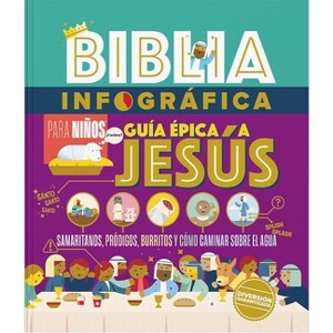 Biblia Infográfica Guía Épica a Jesús (Bible Infographics for Kids, Epic Guide to Jesus) - (Hardcover) - 1 of 1