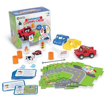 Learning Resources Switcheroo Coding Crew - 46 pieces, Ages 4+ Coding Toys for Kids, Toddler Learning Activities