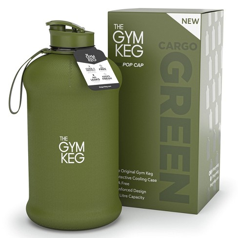 THE GYM KEG 2.2L Reusable Drinking Water Bottle - Gray - image 1 of 4