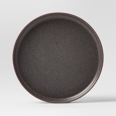 8.5&#34; Tilley Stoneware Salad Plate Brown/Gray - Threshold&#8482;