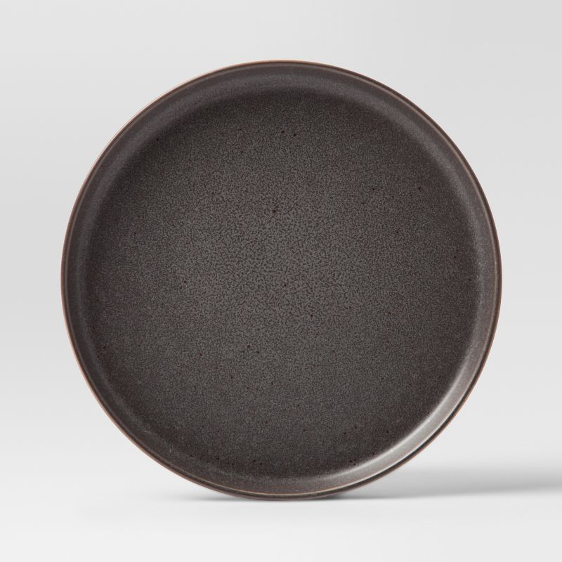 8.5&#34; Tilley Stoneware Salad Plate Brown/Gray - Threshold&#8482;, 1 of 5