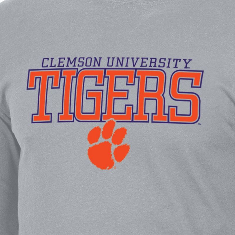 NCAA Clemson Tigers Men&#39;s Long Sleeve T-Shirt, 3 of 4