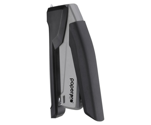 Eco-Friendly Compact Stapler 20-Sheet Capacity Black/Gray - PaperPro inVOLVE