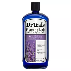 Dr Teal's Soothe & Sleep Lavender Foaming Bubble Bath - 34 fl oz