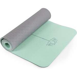 Eco Friendly Non Slip Yoga Mat, 1/4" Thick Exercise & Pilates Mat for Women with Carrying Sling & Bag - 1 of 4