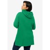 ellos Plus Size French Terry Zip-Front Hoodie With Zip Pockets - 3 of 4