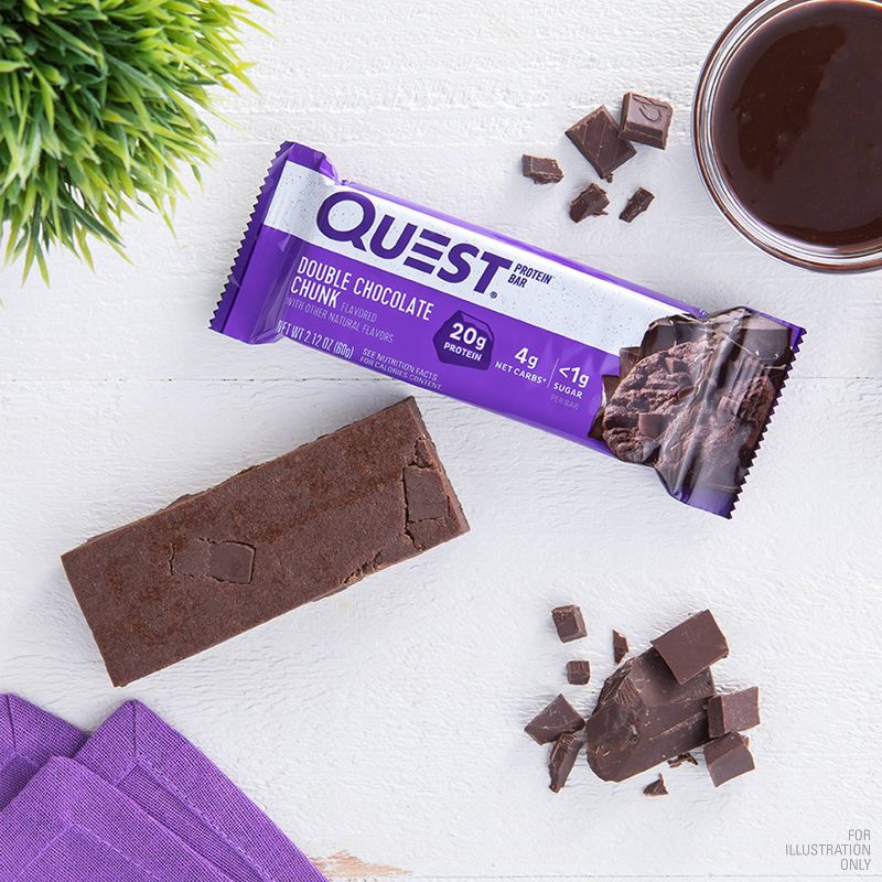 Quest Nutrition Protein Bar - Double Chocolate Chunk - 12ct, 3 of 12