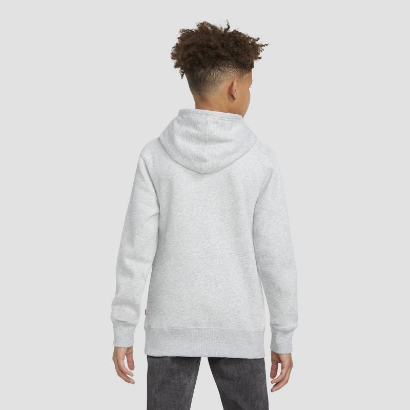 Levi's® Boys' Graphic Logo Pullover Sweatshirt - Gray, 2 of 9