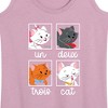Women's - Disney - Cats & Dogs Graphic Racerback Tank - 2 of 4