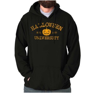 Halloween University Jack O Lantern Hoodie Sweatshirt Women Men Brisco Brands - 1 of 4