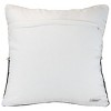 Diamond Pattern Hand Woven 18x18" Outdoor Decorative Throw Pillow with Pulled Yarn Accents - Foreside Home & Garden - 2 of 4