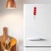 Unique Bargains Refrigerator Magnet Irregular Shape Beige Orange 1Pc - 2 of 3