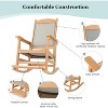 Fortune Candy 1 Person Anti-Rollover HIPS Rocking Chair - 4 of 4