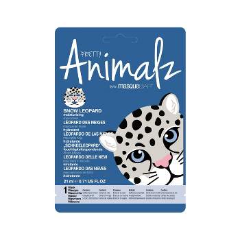Pretty Animalz Snow Leopard Sheet Mask - 0.71 fl oz