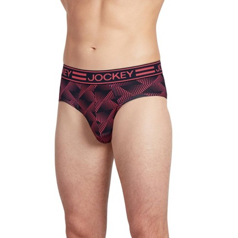 Jockey Men's Sport Cooling Mesh Performance Brief L Graded Dots