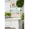C&F Home 10" x 10" St. Patrick's Day "Cutest Clover In The Patch" Embroidered  Small/Petite Accent Throw Pillow - 3 of 4