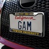 Towson University School Logo Full Size Standard License Plate Metal Frame - image 3 of 4