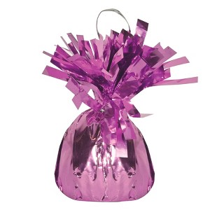 Beistle Metallic Wrapped Balloon Weight, 6 Oz (12/Pkg) - 1 of 2