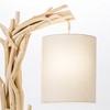 Modern Home Offset Driftwood Nautical Wooden Table Lamp - 3 of 4