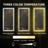 LED Bathroom Mirror 60x30 inch with Front and Backlight, Anti-Fog, Shatter-Proof, Memory, 3 Colors, Double LED Vanity Mirror - 4 of 4