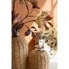 Rattan Wrapped Glass Vases – 18" Tall Decorative Set of 4 by Kalalou - 2 of 3