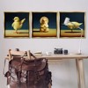 Stupell Industries Yoga Chick Trio Stretching Poses, 25" x 25" - 2 of 4