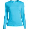 Lands' End Women's Long Sleeve Relaxed UPF 50 Rash Guard - 3 of 4