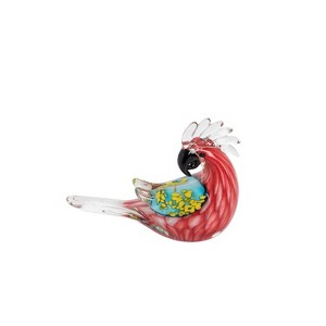 Beachcombers Tropic Bird Glass Art Figurine Home Decor Tropical Beach 5.75 x 2 x 4.25 - 1 of 2