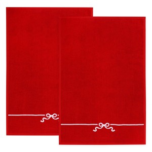 Decorative Hand Towels Red - Bullseye's Playground™ - 1 of 4