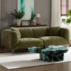 GDFStudio Kora Modern 82.68'' 3-Seater Boucle Upholstered Sofa with 2 Pillows - 4 of 4
