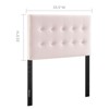 Modway Emily Twin Biscuit Tufted Performance Velvet Headboard - 2 of 4