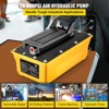 VEVOR Air Hydraulic Pump, 10,000 PSI Hydraulic Foot Pump, 0.6 Gal Reservoir Foot Operated Air/Hydraulic Pump, with Hose and Spray Gun, Yellow - 3 of 4