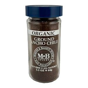 Morton & Bassett Spices Organic Ground Ancho Chile - 2.3oz - 1 of 4